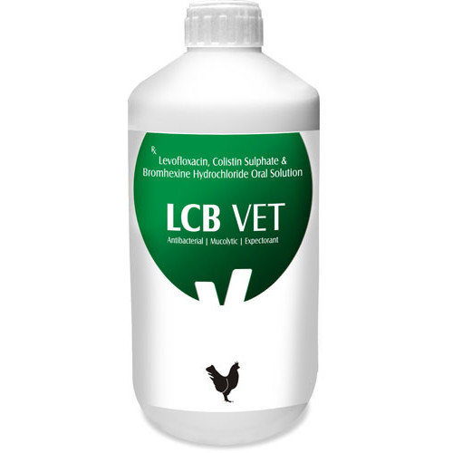 LCB-Vet (Levofloxacin, Colistin and Brohmexine Oral Liquid)